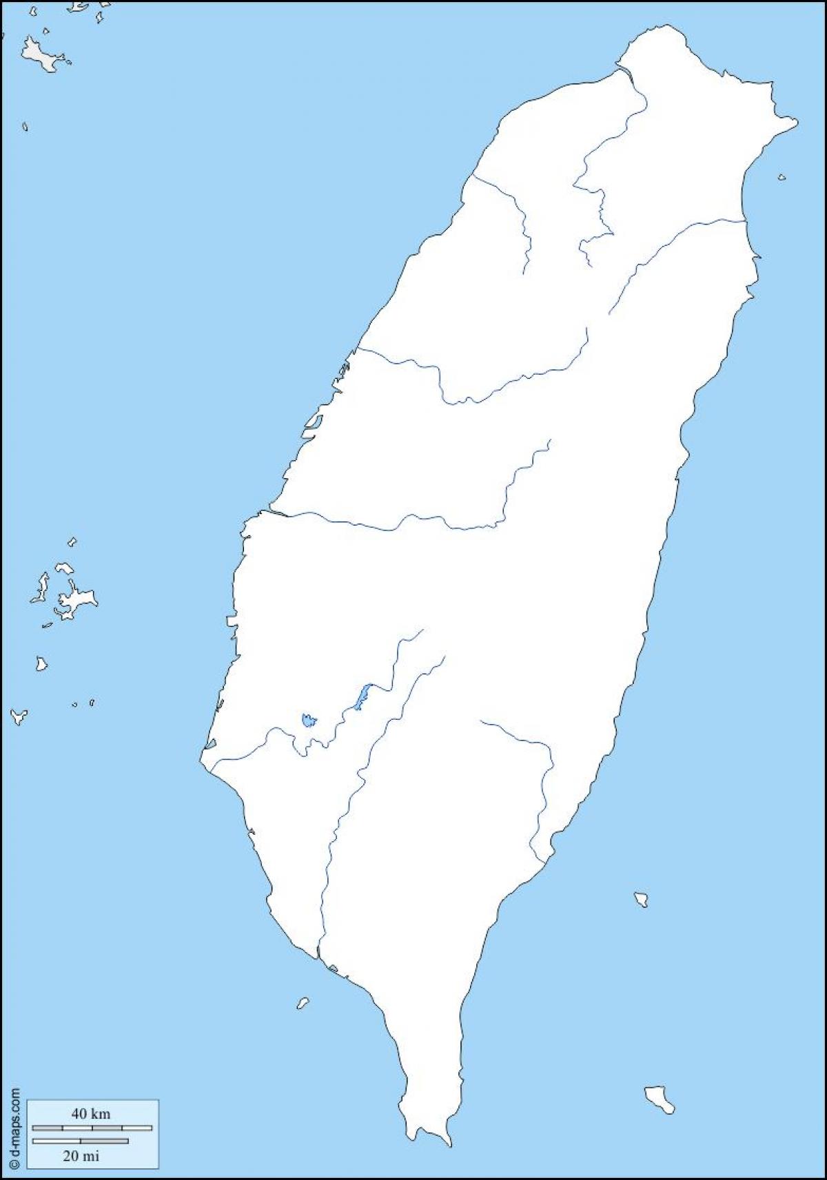 แผนที่ของบเส้นขอบไต้หวัน Name