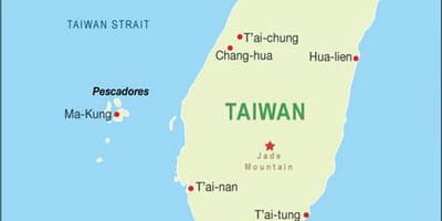 ไต้หวัน taoyuan ระหว่างประเทศสนามบินแผนที่